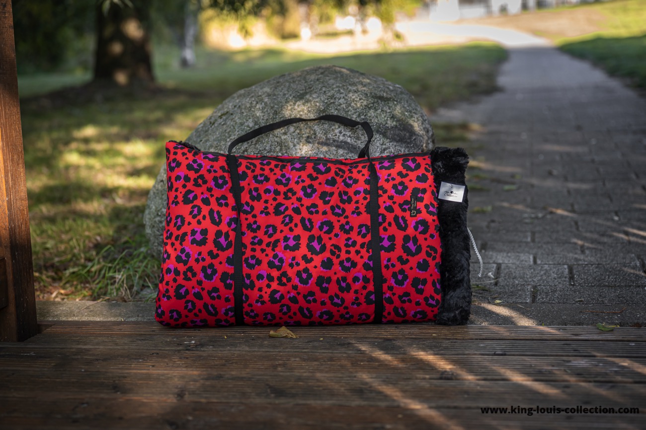 Kuschelsack - Leo rot 1