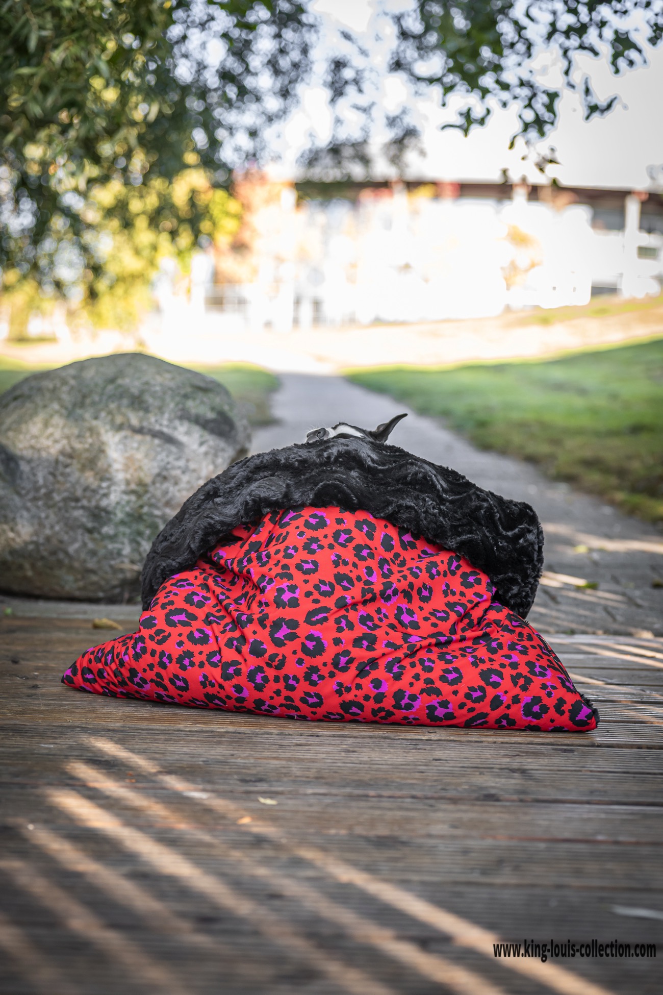 Kuschelsack - Leo rot 7