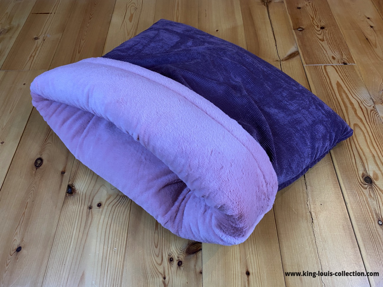 Kuschelsack - Cord mauve 6