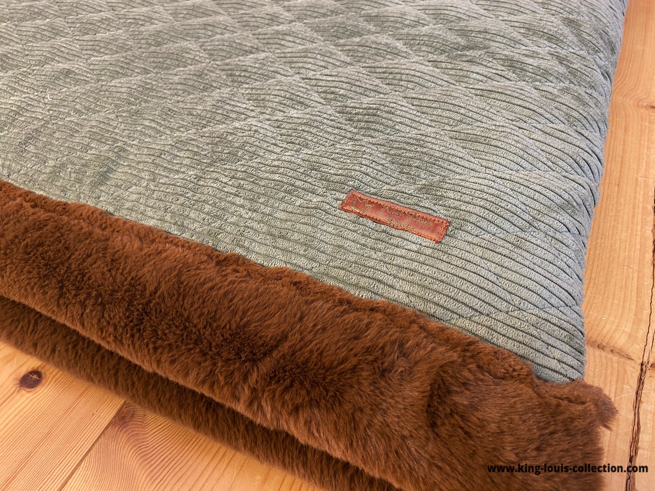 Kuschelsack - Cord oliv 2