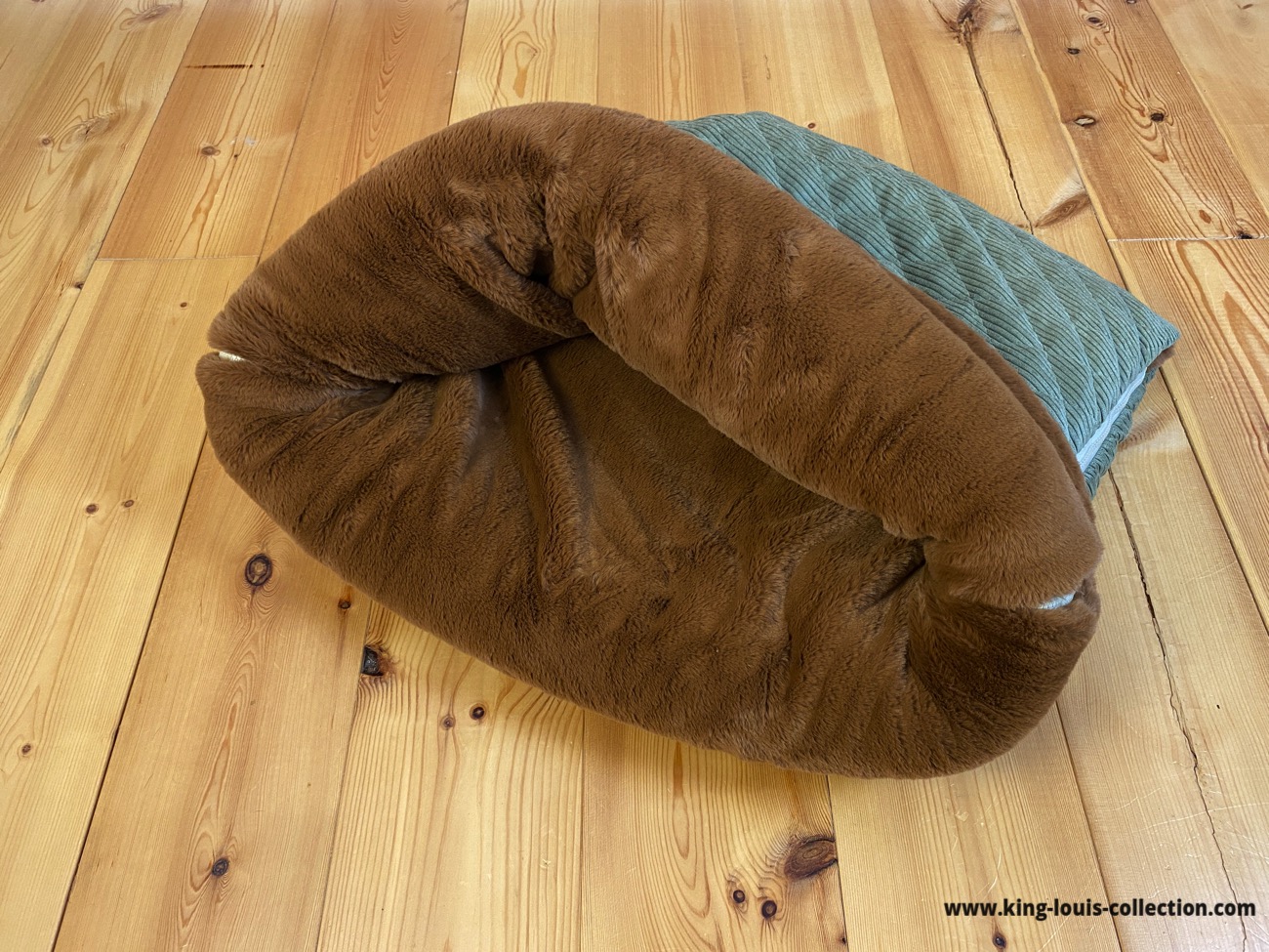 Kuschelsack - Cord oliv 3