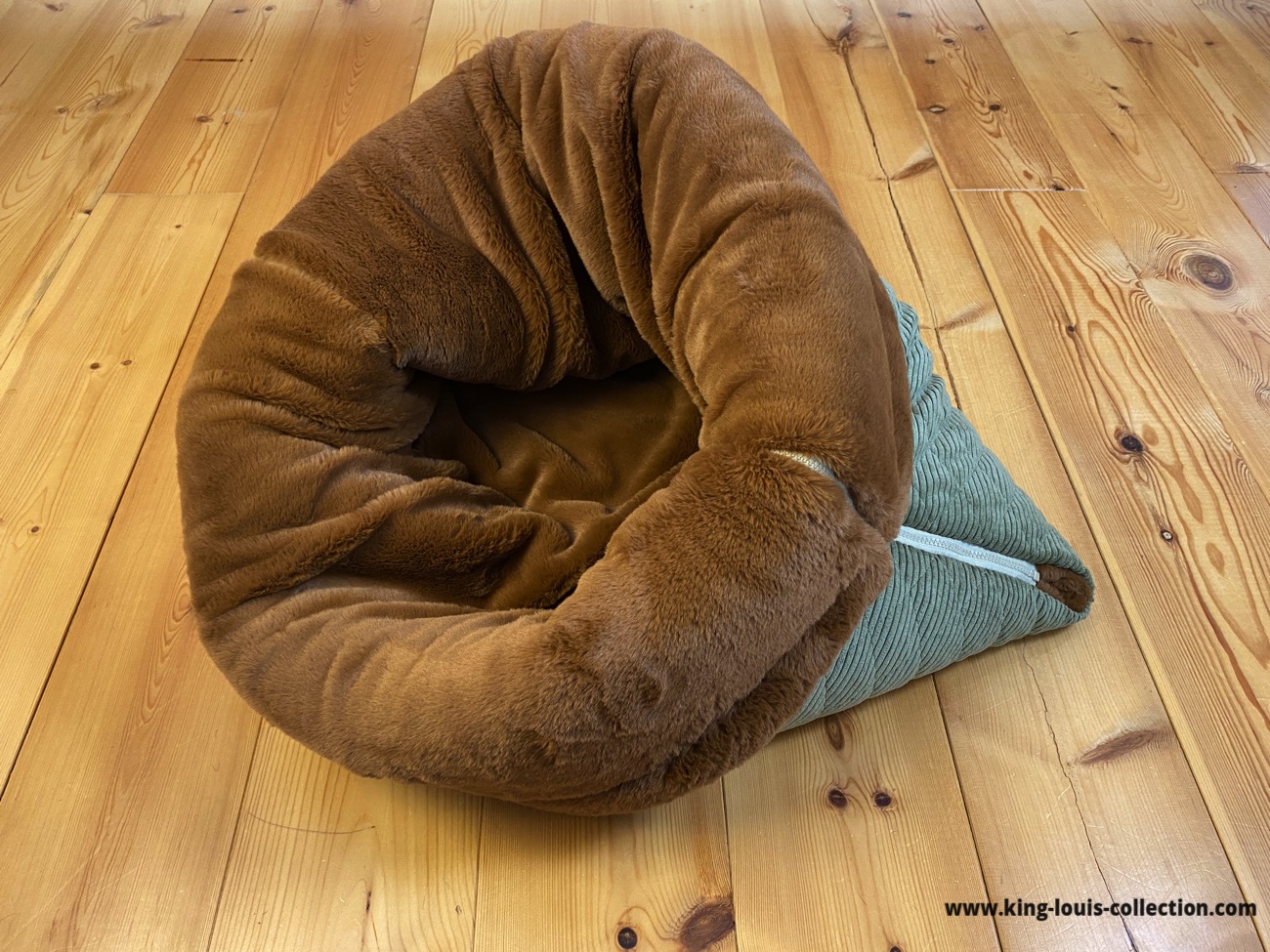 Kuschelsack - Cord oliv 5