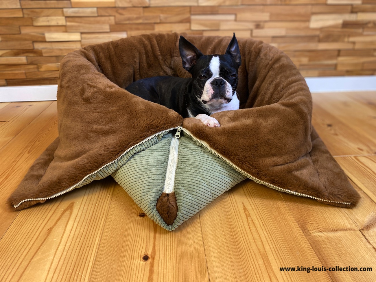 Kuschelsack - Cord oliv 7