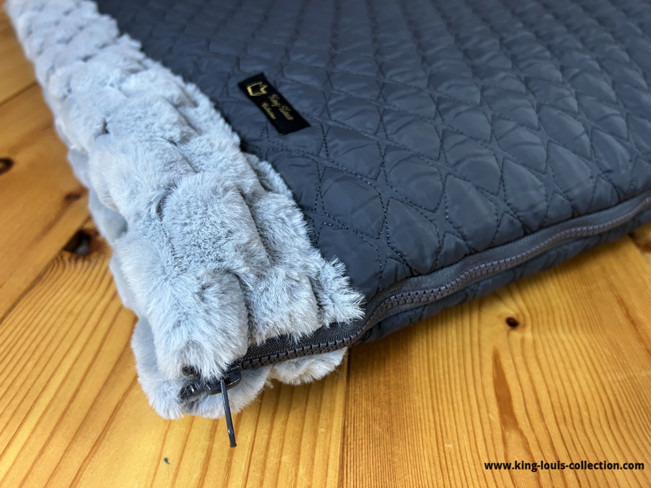 Kuschelsack - ALLinONE Stepper grau