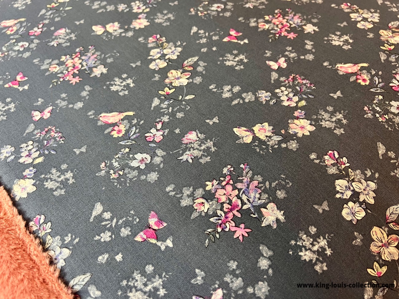 Kuschelsack - rosa Blüten – Bild 3