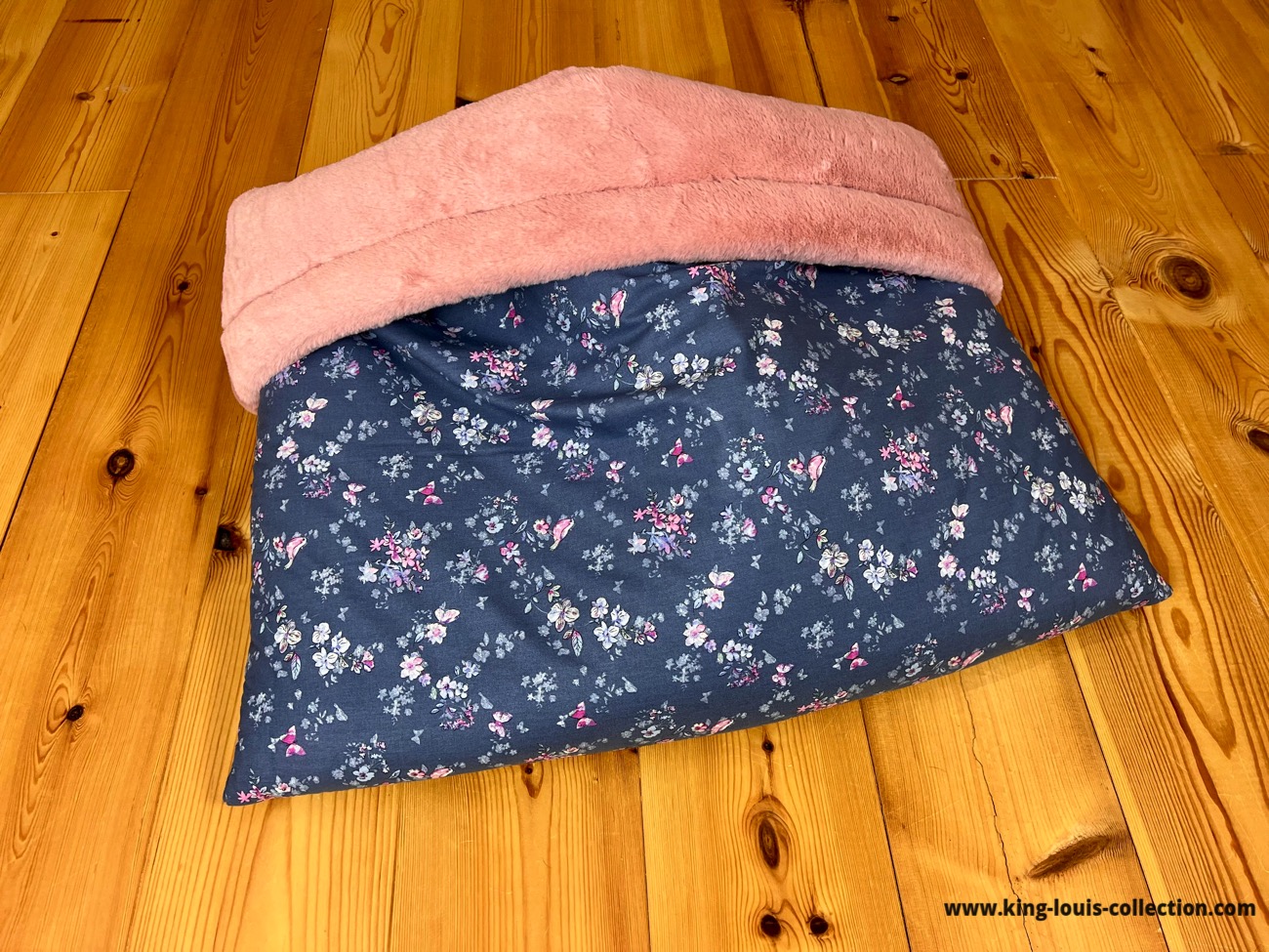 Kuschelsack - rosa Blüten – Bild 4